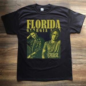 Florida Georgia Line - Cruise Graphics T-shirt - Unisex Black T-Shirt